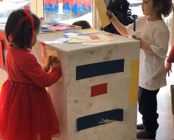 Com hem gaudit amb el projecte de Mondrian a P3 A!