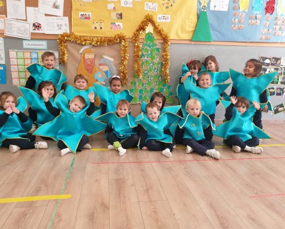 In P3B we are getting ready to celebrate Christmas