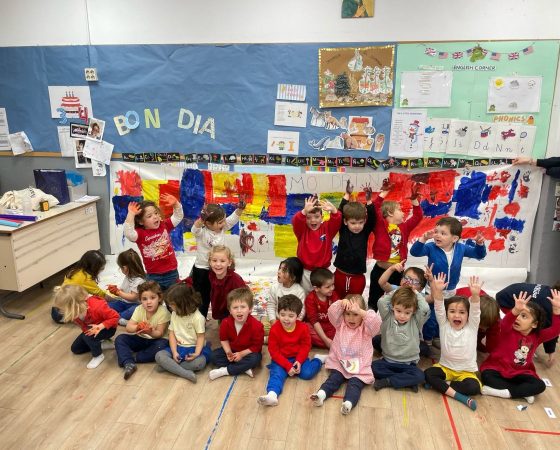 Mondrian a la classe del Pollet Mic