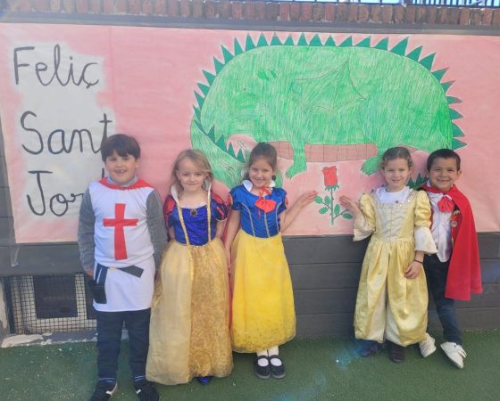 A INFANTIL CELEBREM «SANT JORDI»